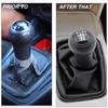 5-Speed Gear Shift Knob Lever Gaiter Boot For 99-2003 Volkswagen Jetta Bora MK4