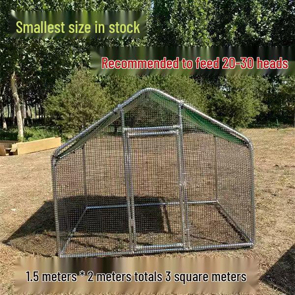 Extra Large Rainproof Outdoor Chicken Coop & Poultry Cage for Rabbits, Peacocks, and Pigeons