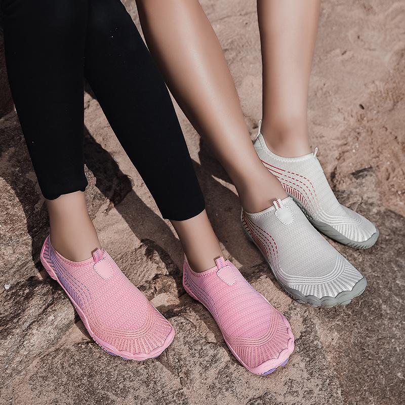 Seaside Aqua Shoes Barefoot Beach Wading Sneakers Sea River Water Sports Shoes for Fishing Boating Surfing Swimming Water Shoes