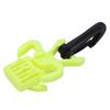 Plastic Diving Regulator Scuba Diving Octopus Holder Scuba Dive Mouthpiece HolderYellow