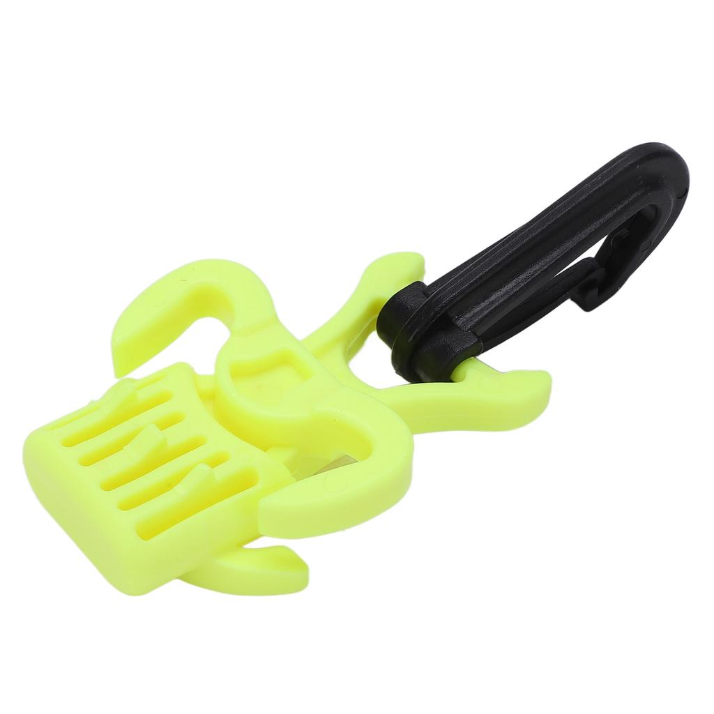 Plastic Diving Regulator Scuba Diving Octopus Holder Scuba Dive Mouthpiece HolderYellow