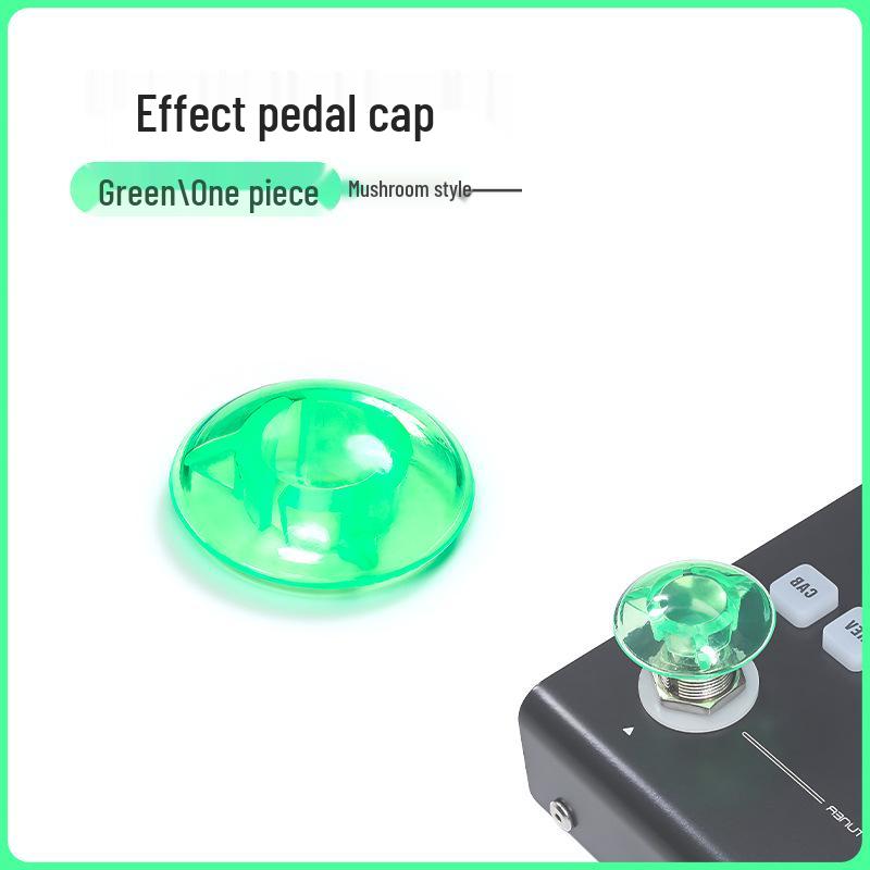 Universal Diamond Pedal Topper: Durable, Colorful Footswitch Cap for Electric Guitar Effects Pedals