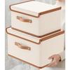 Oxford Fabric Oxford Storage Box Clothes Organizer Box PP Board Reinforced