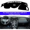 Car Dashboard Cover Dashboard Carpet,Fit for Infiniti FX35 FX50 FX37 2009-2013 LHD RHD Auto Dash Mat 2010 2011 2012