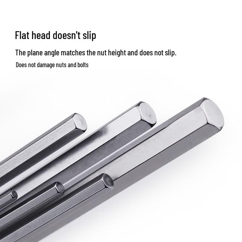 EIGHT Metric Extra-Long Hex Key Wrench Set