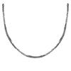 Italian 925 Sterling Silver Twisted Rope Chain Necklace for Women - Light Luxury Niche, 2024 Edition.