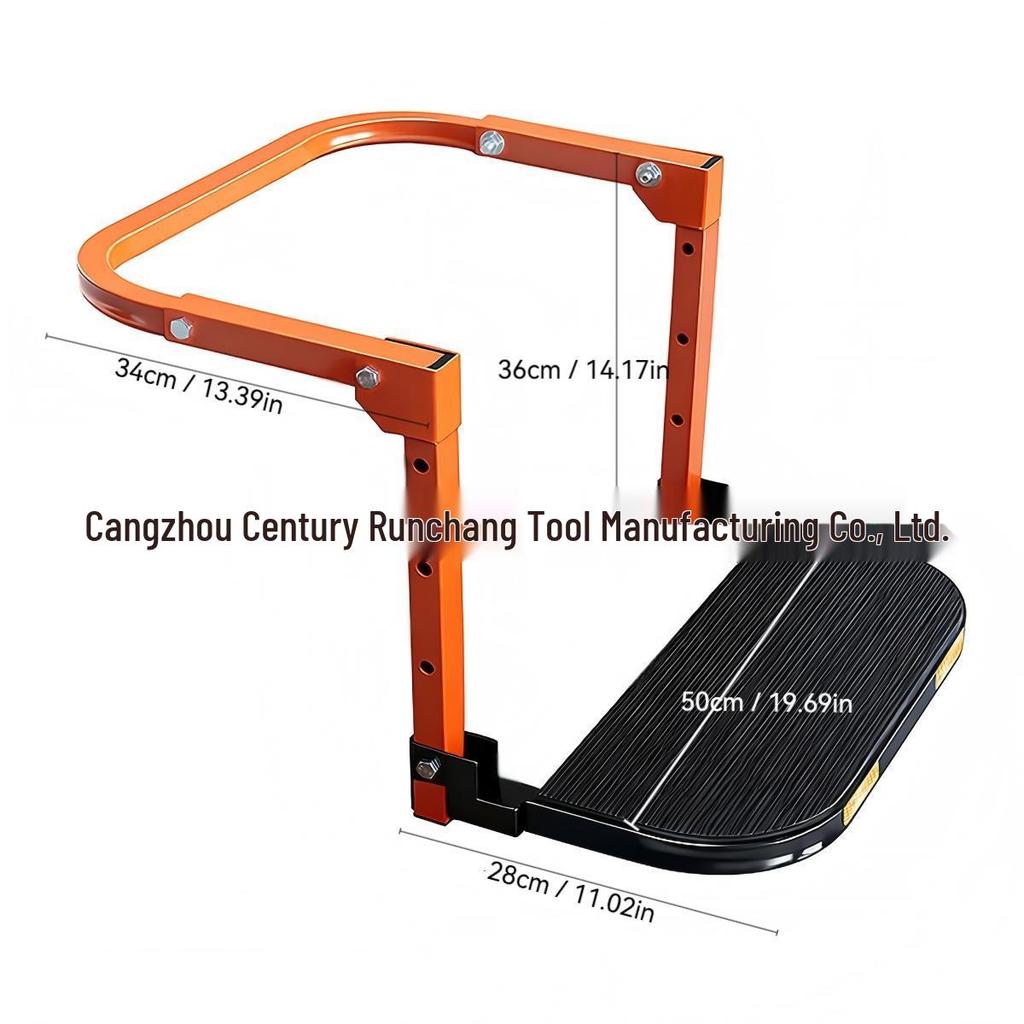 Adjustable Foldable Car & SUV Tire Tread Step Pedal Ladder
