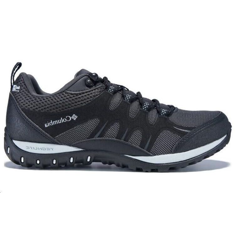 Columbia Wasserdicht Atmungsaktiv Leicht Grip Stoßdämpfung Rutschfest Niedrig geschnitten Outdoor Funktionale Schuhe Damenschuhe Schwarz DL5457-011