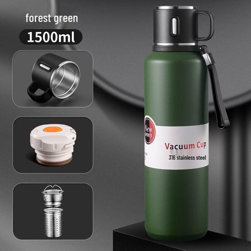 Xihe 316 Stainless Steel Insulated Tea & Water Bottle