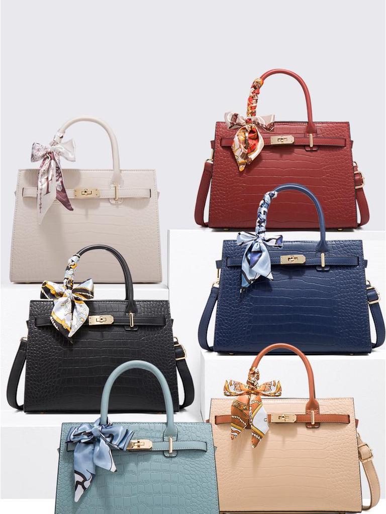 2024 Crocodile Pattern Handbags: Stylish, High-Quality Bags for Fashionable Middle-Aged Women