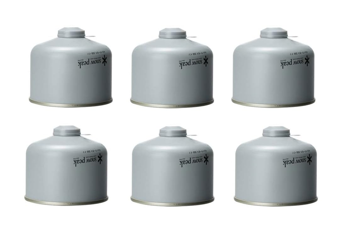 

Snow Peak Giga Power Gas 250 Iso GP-250SR (x 6)