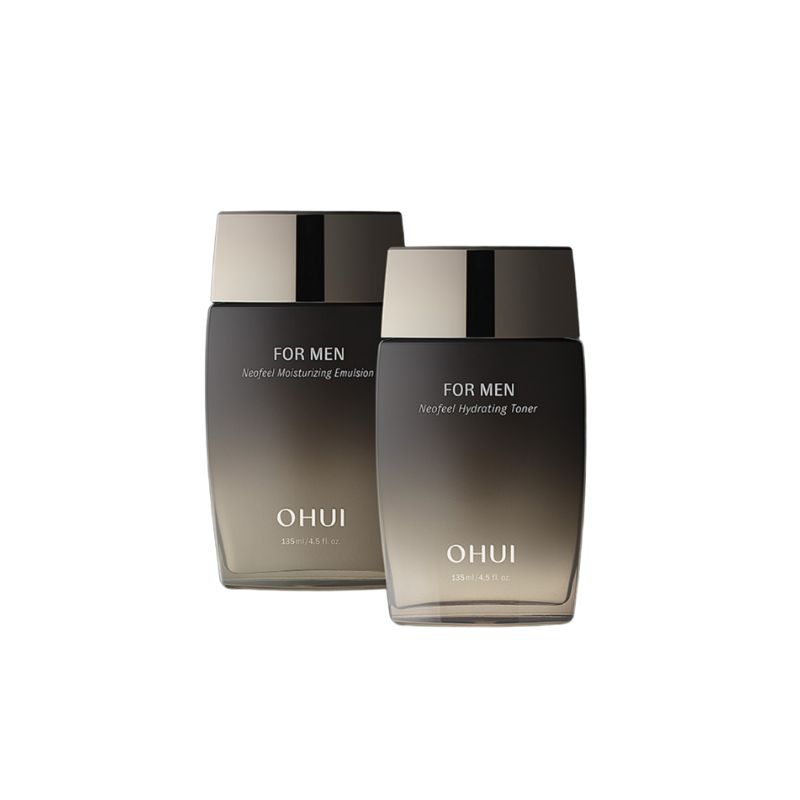 OHUI For Men Neofeel Skincare 2pc Special Set for Hydrating Refreshing Care
