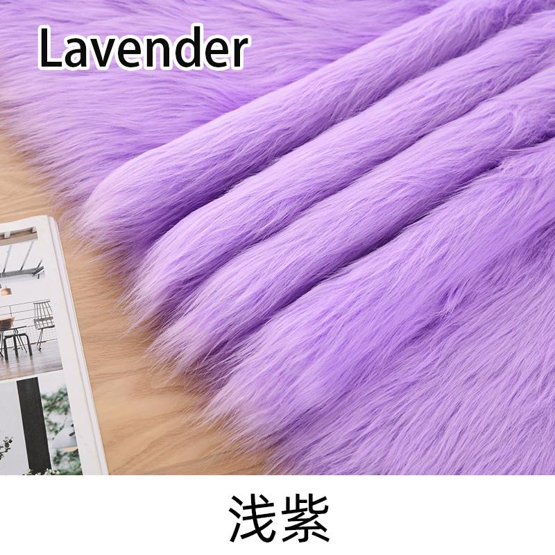 5cm Wool Length 180cm Wide High-grade Imitation Fox Hair Plush Fabric Carpet Fur Clothing Animal Fursuit Hair DIY Sewing Fabric