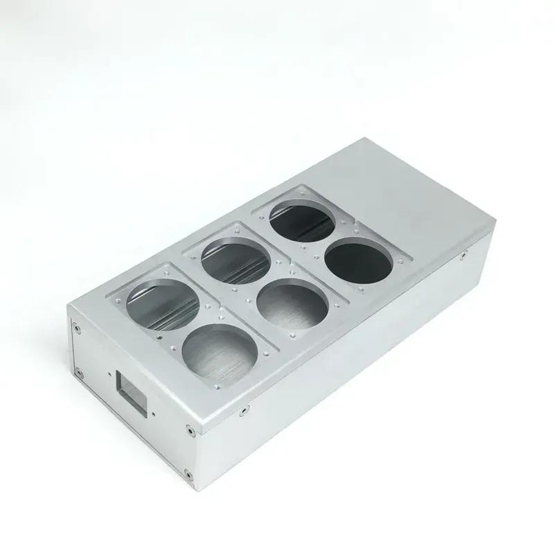 Full Aluminum HiFi US Power Case DIY Box HIFI EU Power Case European Standard Power Socket Chassis