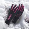 Winter Gloves for Women Thermal Fleece Cycling Gloves Cold Resistant Waterproof Mittens for Outdoor Running Skiing and Biking