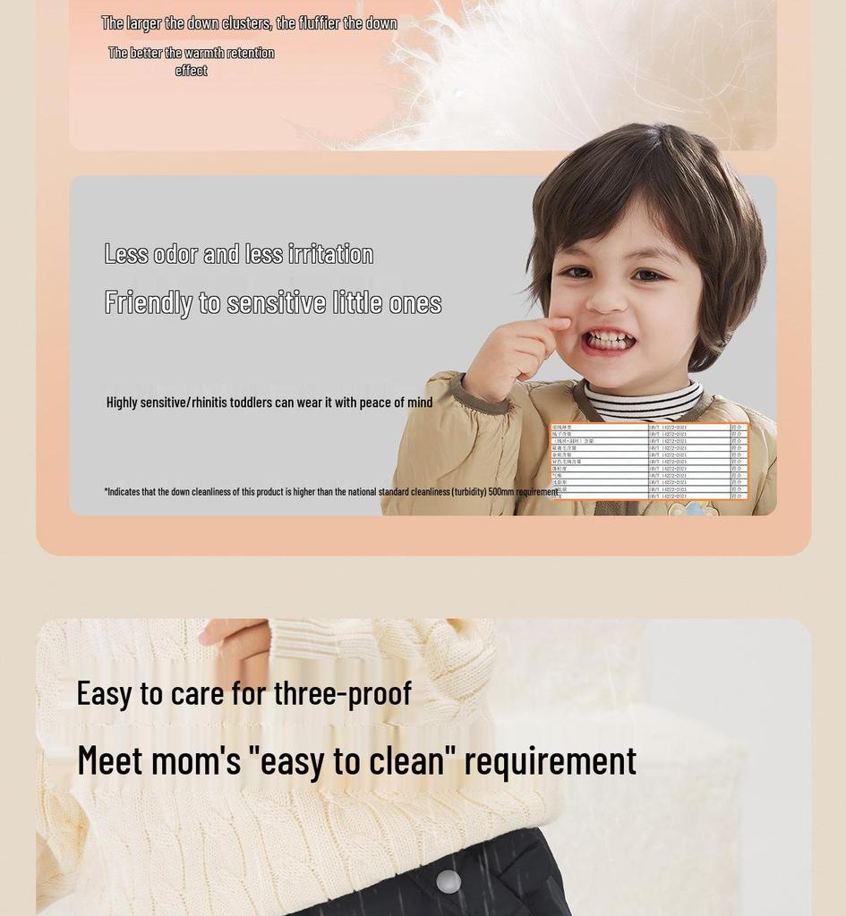 Willbeilu 2025 Kids' Winter Warm Down Pants - Cold-Proof Cuffed