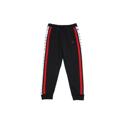 Fleece-Lined Jogger Basketball Sweatpants with Cuffed Ankles Men Bottoms Black BQ5665-010
