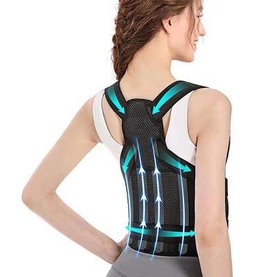 Unisex Breathable Back Posture Corrector Belt for Improved Posture and Anti-Hunchback Support