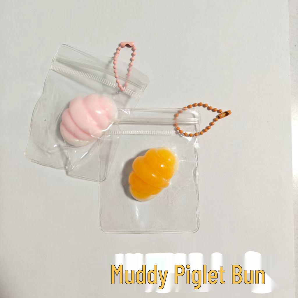 Douyin Little Pig Nose Pet Fan Charm - Squishy Slow Rebound Toy
