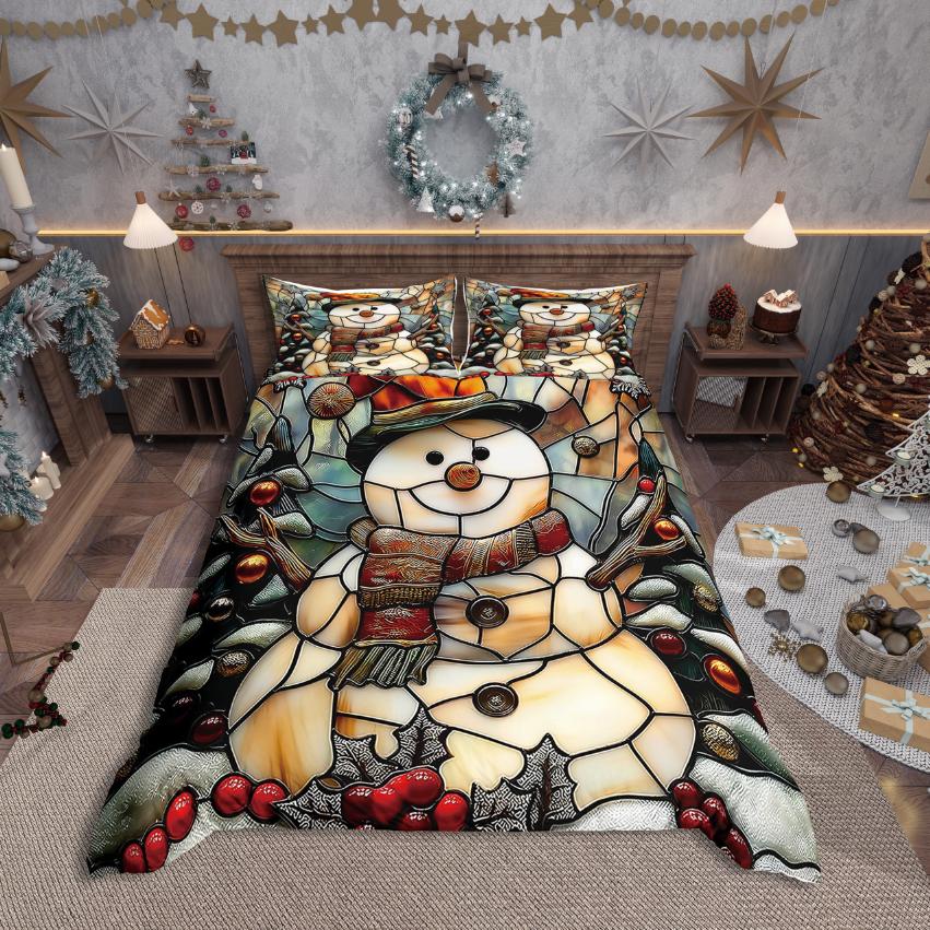 Comforter Homewish Merry Christmas Festival Xmas For Girls Bedding Sethappy New Year Decor