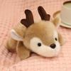 20Cm Kawaii Small Animals Cartoon Plush Toy Lying Monkey Red Panda Bear Sloth Capybara Doll Hand Size Plushie Appeasing Gift