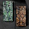 Fashion Snake Skin Pattern Soft Phone Case for Samsung Galaxy S26 S25 Edge S24 Ultra S23 Plus S22 S21 FE S20 Black Cover Back Sh