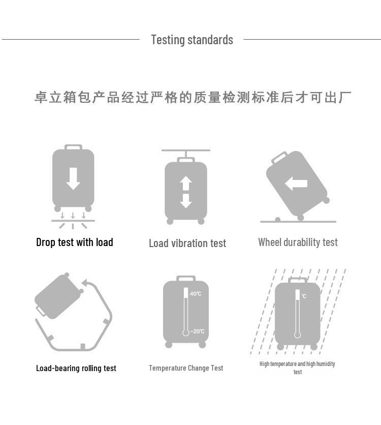 New Lightweight 20'' Student Carry-On Suitcase with Silent Universal Wheels for Women