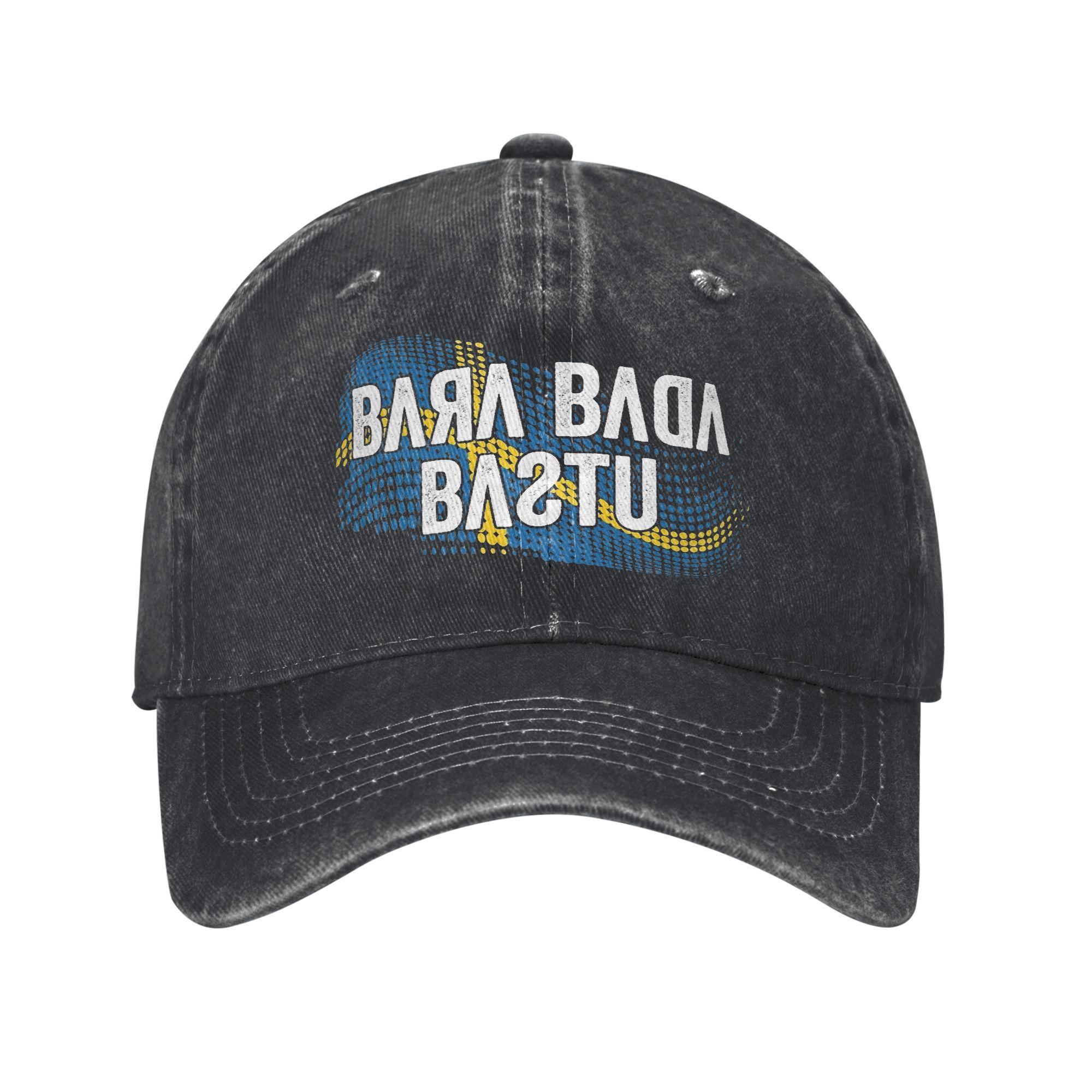 

Модная бейсболка KAJ Bara Bada Bastu 2025 Швеция, мужская, стираная, кепка Snapback, песня Евровидения, на открытом воздухе, бег, гольф, мягкие шляпы, кепка Adjustable