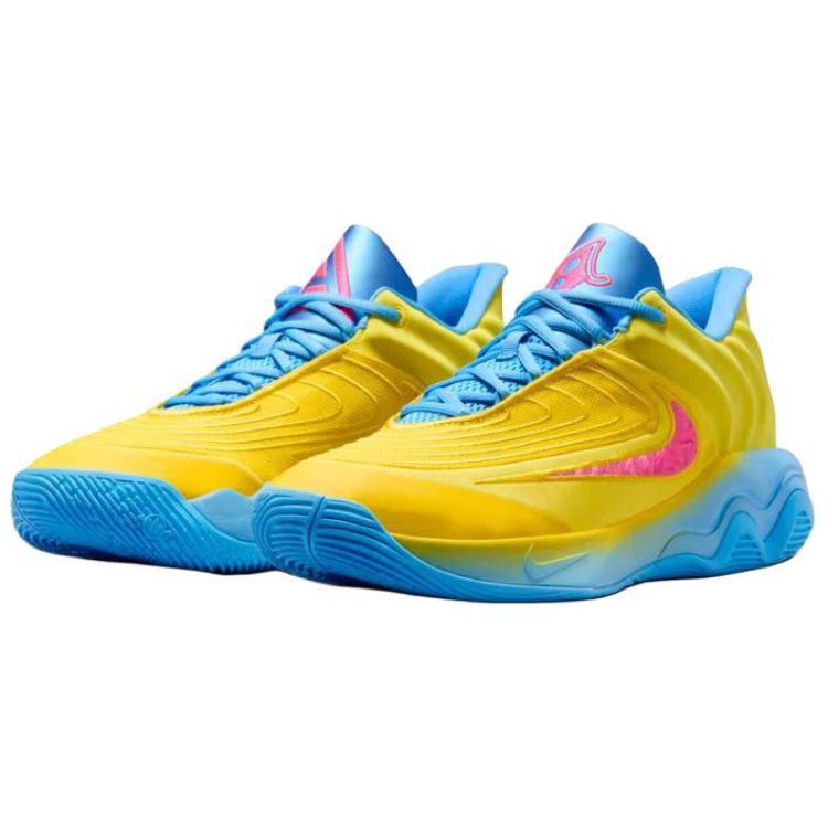 Nike Candy Funhouse X Giannis Immortality 4 EP Candy Men Sneakers Yellow Lightening Hyper-Pink FQ3681-700