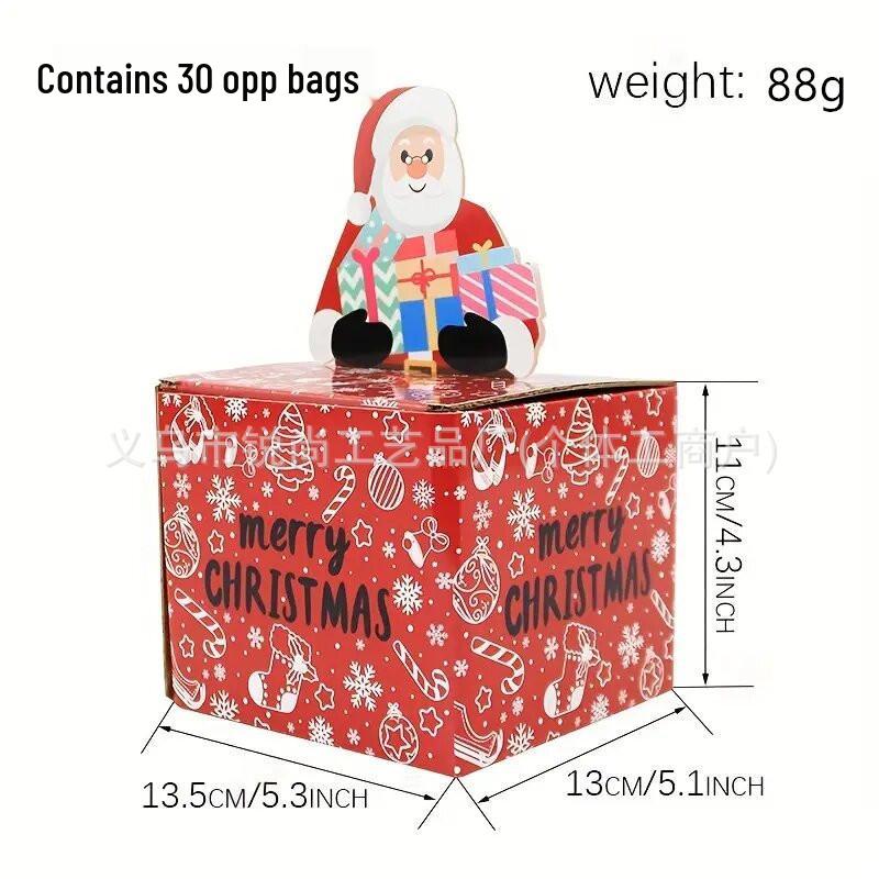 Festive Christmas Surprise Box in Corrugated Packaging