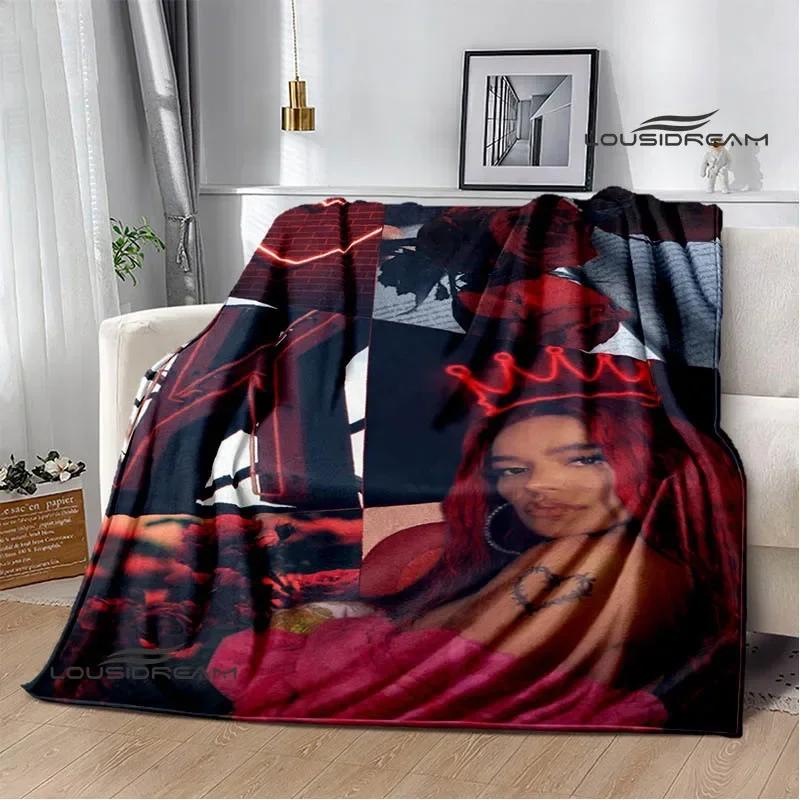 Karol G Fashion Printed Blankets Picnic Blanket Flannel Warm Blanket Soft Cozy Blanket Travel Blankets Bed Linings Birthday Gift