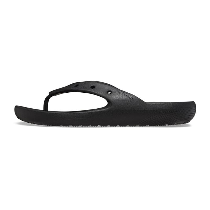 

Crocs EVA Casual Clip Toe Flip Flops Unisex Black 39-40 чёрный