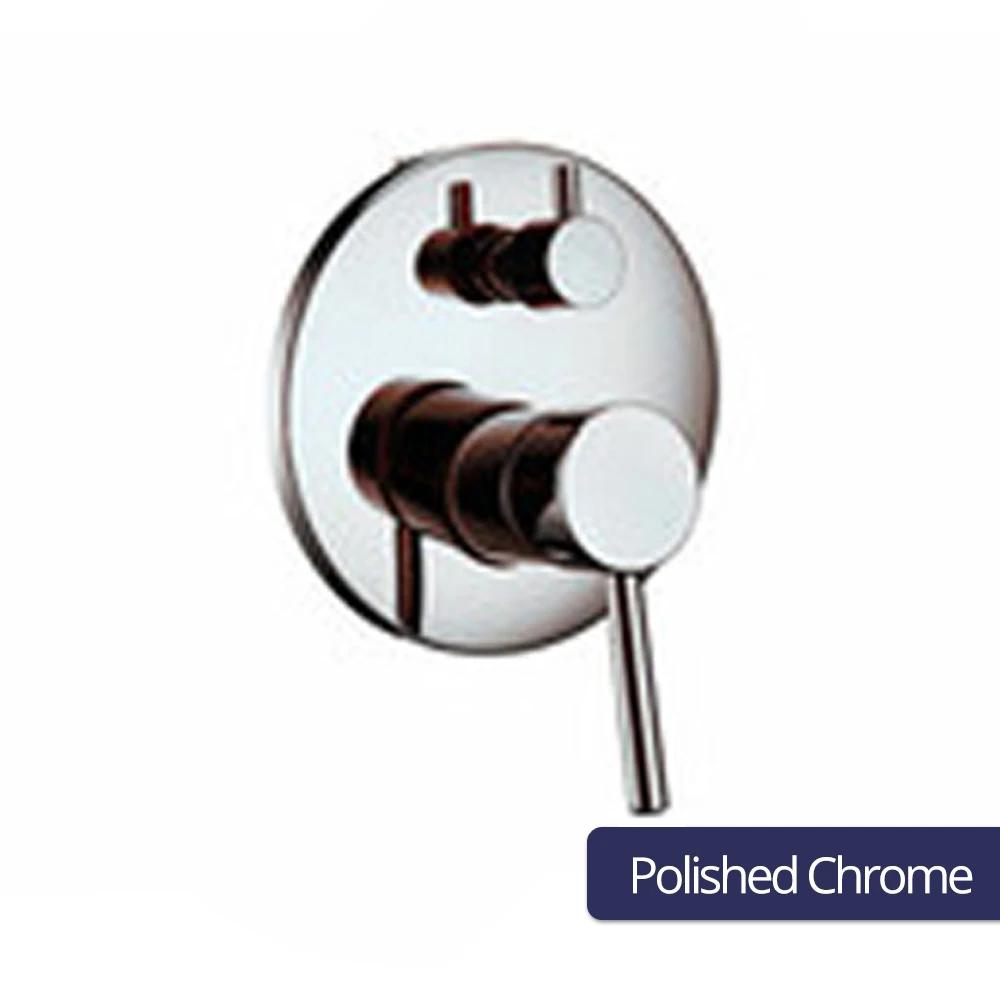 

Змішувач для душу з 2 функціями, регулятор розподілу води, настінний перемикач гарячої та холодної води, керамічний картридж, латунний корпус для душу, заміна