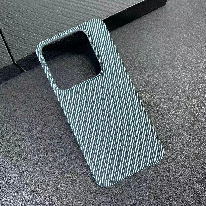 For Xiaomi POCO F6 Pro Case Fashion Hard Carbon Fibre Slim Skin Protective Back Cover Cases For Xiaomi POCO F5 F6PRO Phone Shell