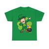 Dabbing Leprechaun St Patricks Day Graphic Tee Shirt
