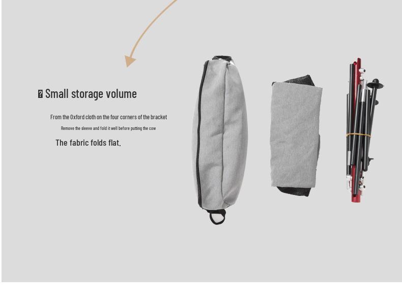 Ultra-light Portable Aluminum Folding Chair for Outdoor Beach & Fishing with Backrest