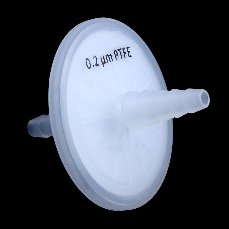 1Pc Lab Biological Culture 50Mm 0.22Um Disposable Air Filter Aseptic Air Respiratory Filter With Hydrophobic Membrane