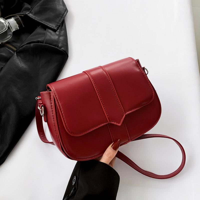 Vintage Chic Pu Shoulder Bag For Women Trendy Street Style Underarm Bag 2023