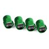 4Pcs Car Accessories 3D Metal Wheel Tire Valve Caps Auto Accessories For Audi S A4 B8 8P A3 A5 A6 C7 A1 A7 A8 Q2 Q3 Q5 Q7 Q8 TT