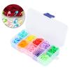 300pcs Assorted Color Knitting Stitch Markers Plastic Stitch Counter Clips  For Crochet