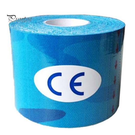 Sport Tape 1 Roll Bandage Breathable Lightweight Cotton Medical Fitness Intramuscular Kinesiology Patch for Adult