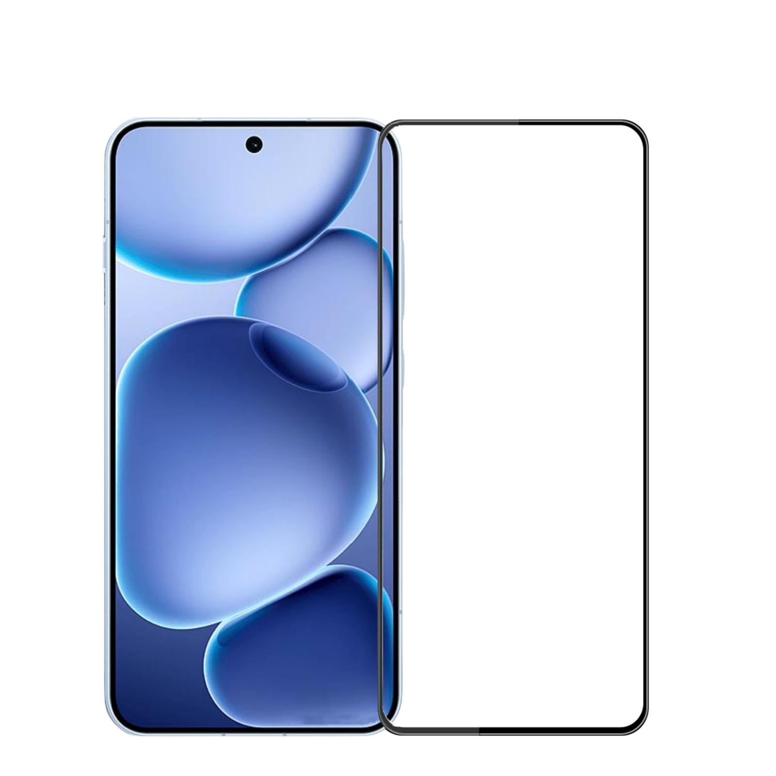 

For Oppo Find X8s 5G Tempered Glass Film PINWUYO Explosion-proof 9H 3D Full Screen Protector Black