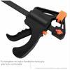 4-Inch Heavy-Duty Woodworking Mini F-Clamp – Quick Ratchet Bar Clamp, DIY Carpentry Hand Tool
