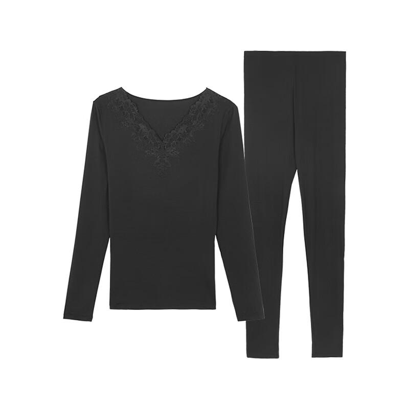 

Женский тонкий термокомплект с V-образным вырезом Embry Form L