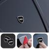 Car Personalized Decor Sticker Silver Shield Shape Emblem For Jeep Cherokee Patriot Liberty Wrangler JK JL Commander ALZ1