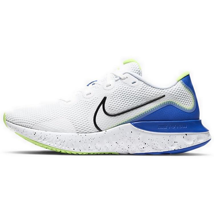 Nike Renew Run White Racer Blue Men s CW5844-100 EU 44.5