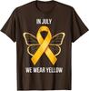 Ribbon Butterfly Support Ribbon Design Mounth July Unisex T-Shirt