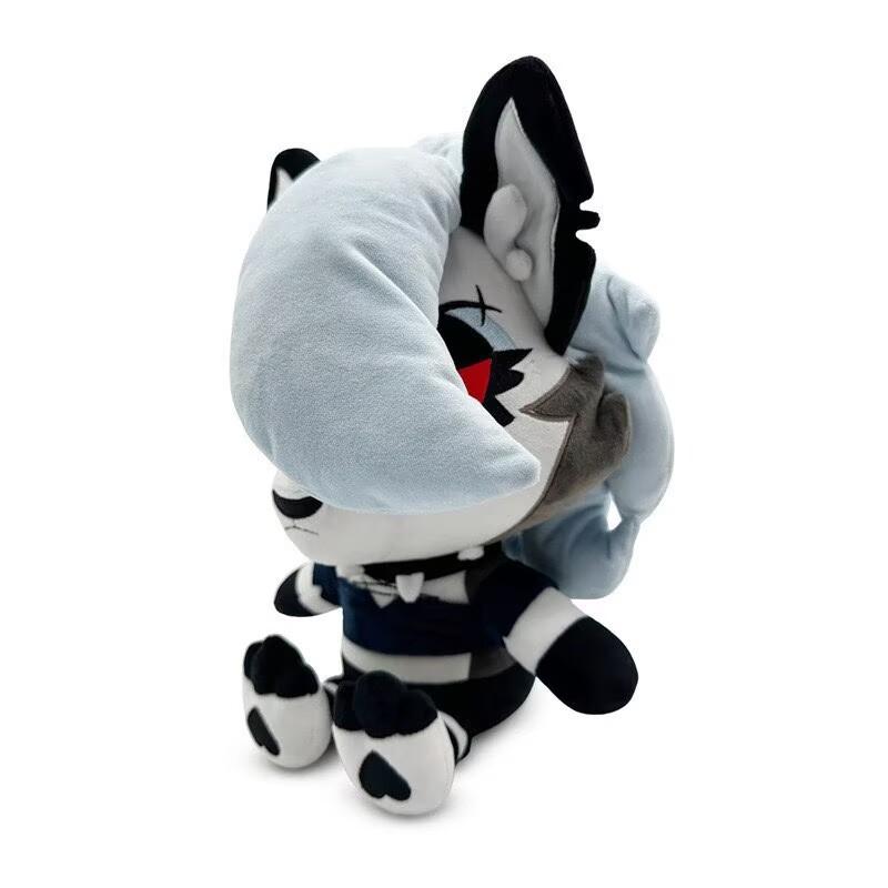 Hazbin Loona Wolf Plush Dolls Birthday Movie Animal Wolf Hotel Loona Stuffed Toys Holiday Gift 25cm Dolls Party Home Collect