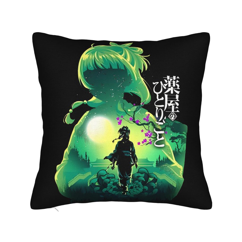 Soft The Apothecary Diaries Maomao Pillowcase Polyester Cushion Cover Decor God of Disease Anime Pillow Case Cover Home Zipper
