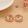 Latest Fancy Stylish Zircon Copper Bali Earrings for Women and Girls